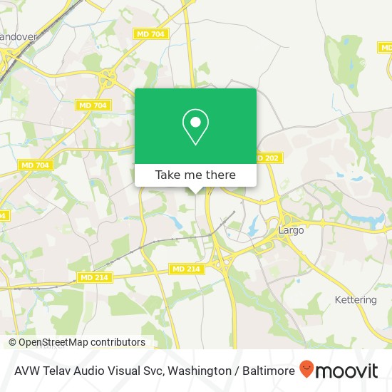 AVW Telav Audio Visual Svc map