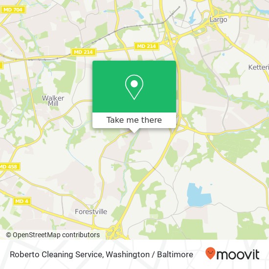 Mapa de Roberto Cleaning Service
