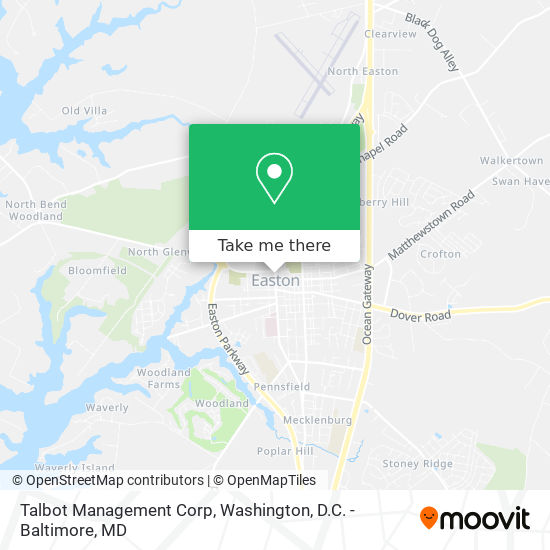 Talbot Management Corp map