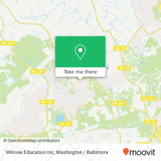 Wilrose Education Inc map