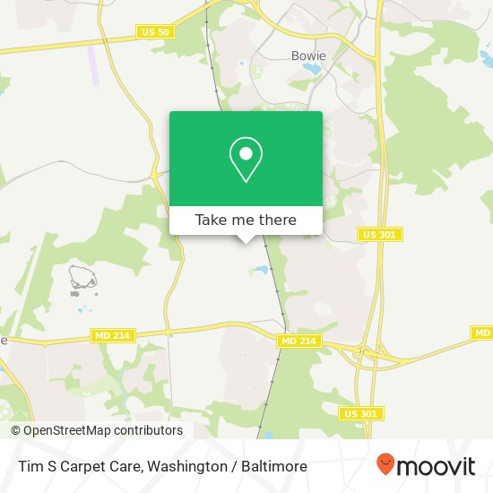 Mapa de Tim S Carpet Care