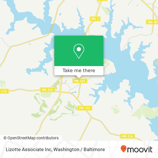 Lizotte Associate Inc map