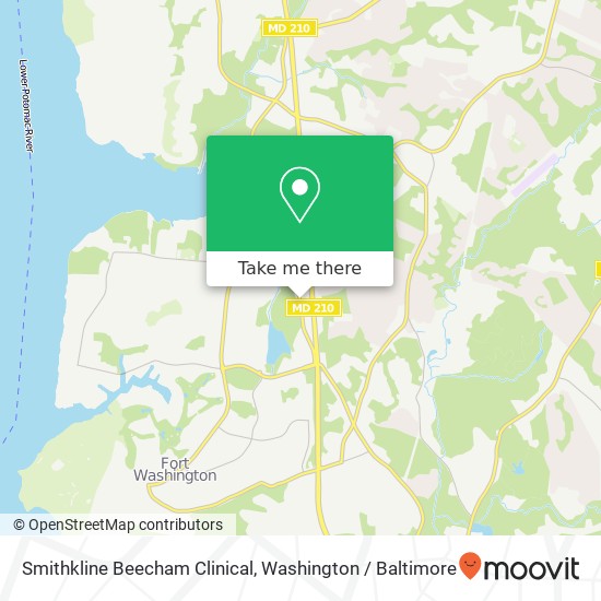 Smithkline Beecham Clinical map