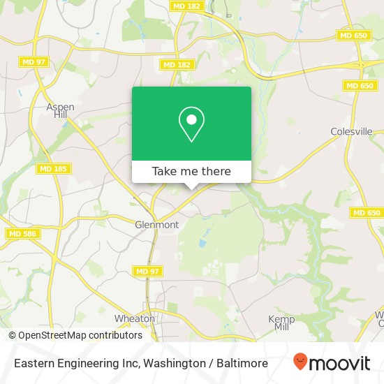 Mapa de Eastern Engineering Inc