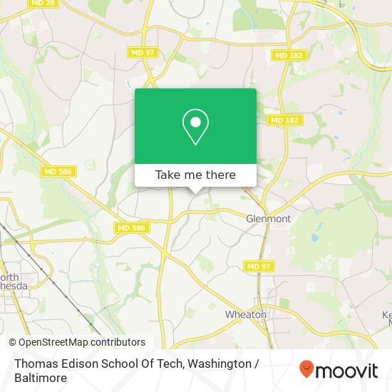 Thomas Edison School Of Tech map