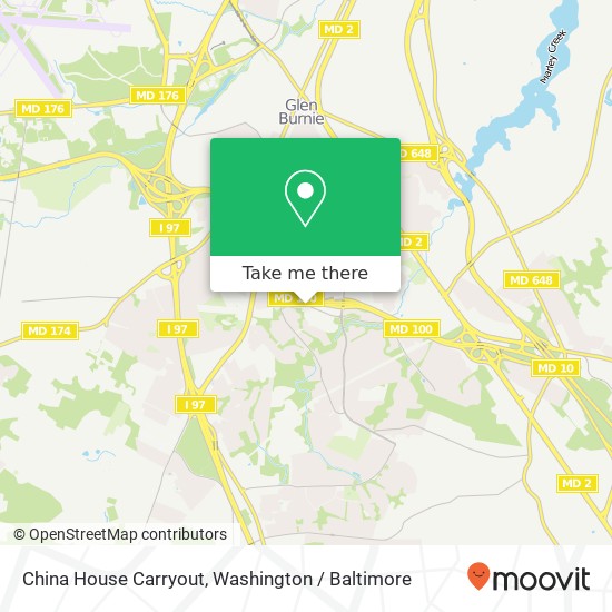 China House Carryout map