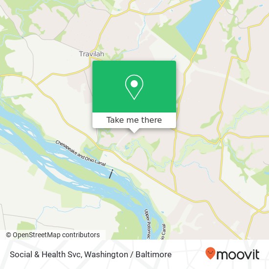 Social & Health Svc map