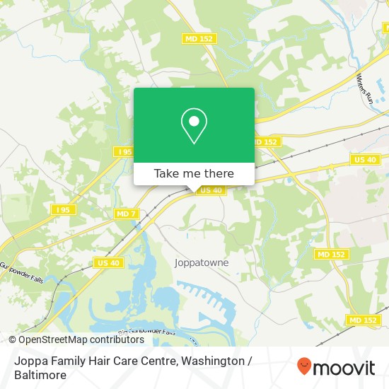 Joppa Family Hair Care Centre map