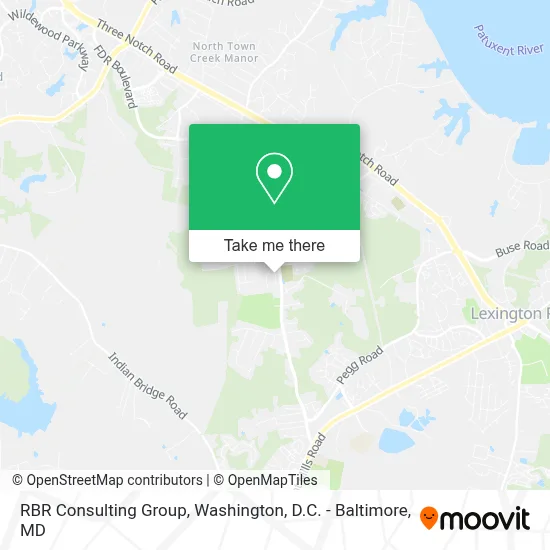RBR Consulting Group map