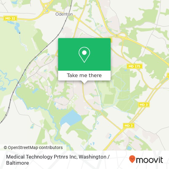 Mapa de Medical Technology Prtnrs Inc