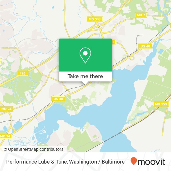 Performance Lube & Tune map