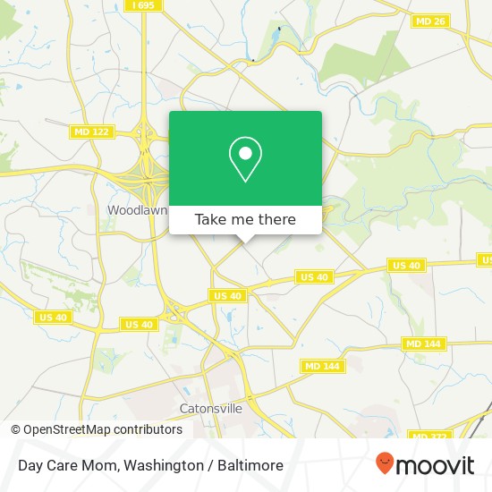Day Care Mom map