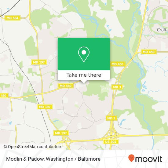 Modlin & Padow map