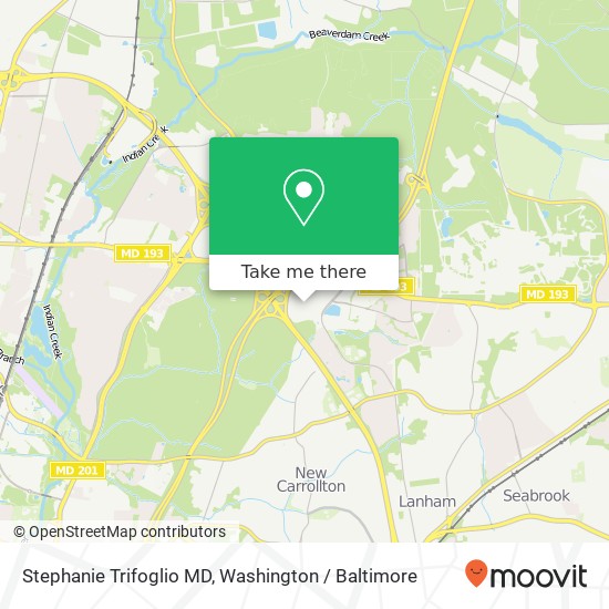 Stephanie Trifoglio MD map