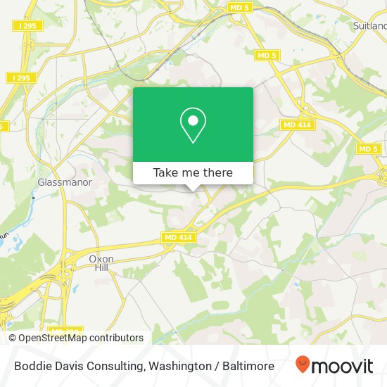 Boddie Davis Consulting map