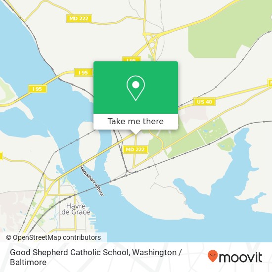 Mapa de Good Shepherd Catholic School