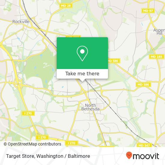 Mapa de Target Store