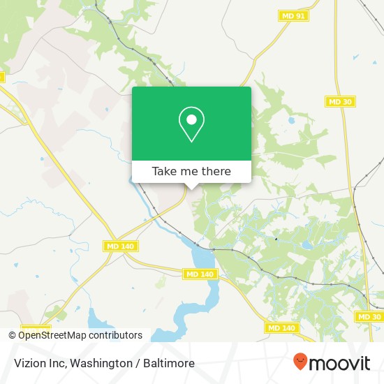 Vizion Inc map