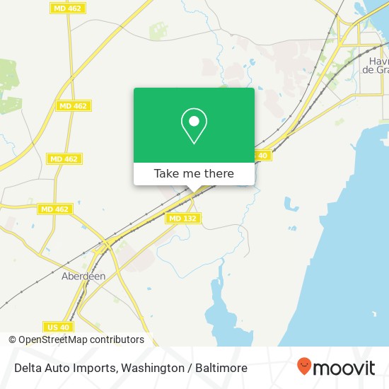 Mapa de Delta Auto Imports