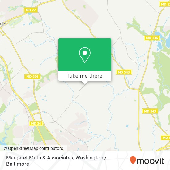 Margaret Muth & Associates map