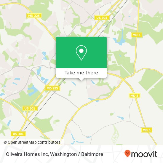 Oliveira Homes Inc map