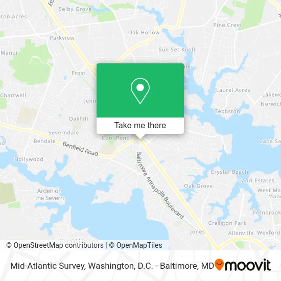 Mid-Atlantic Survey map