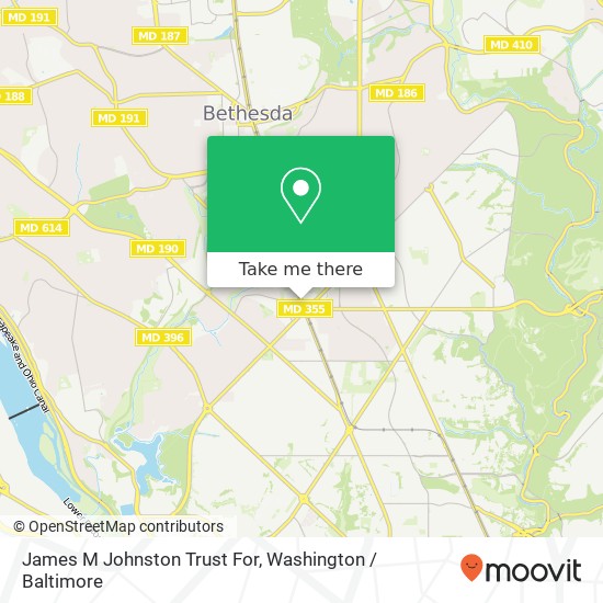 Mapa de James M Johnston Trust For