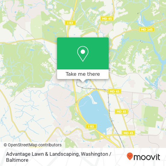 Advantage Lawn & Landscaping map