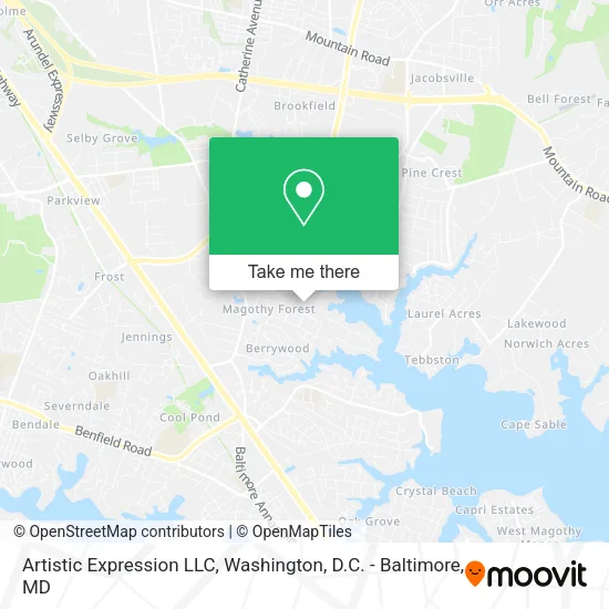 Artistic Expression LLC map