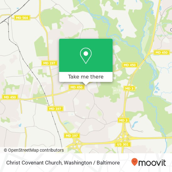 Mapa de Christ Covenant Church