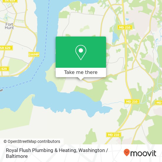 Royal Flush Plumbing & Heating map