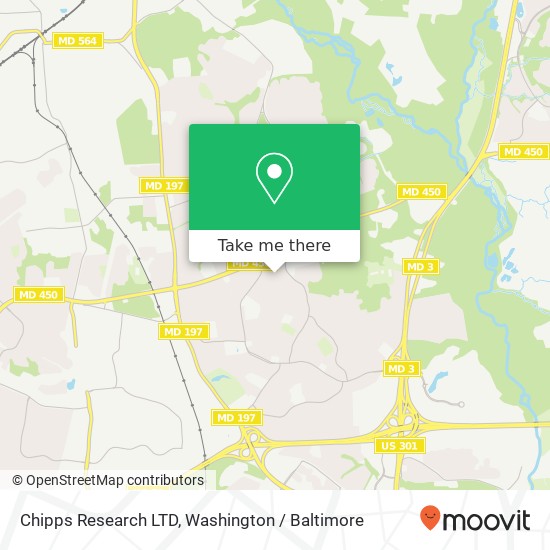 Mapa de Chipps Research LTD