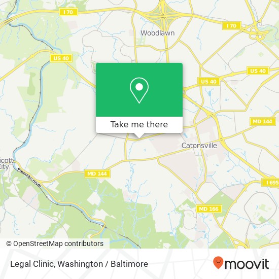 Legal Clinic map