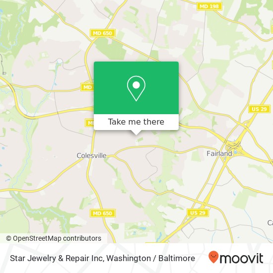 Star Jewelry & Repair Inc map