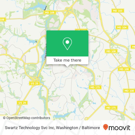 Swartz Technology Svc Inc map