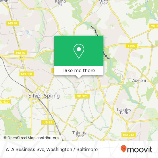 ATA Business Svc map