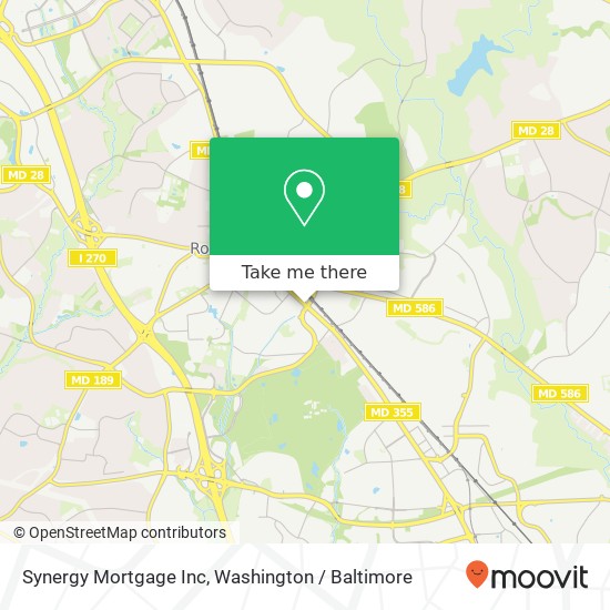 Synergy Mortgage Inc map