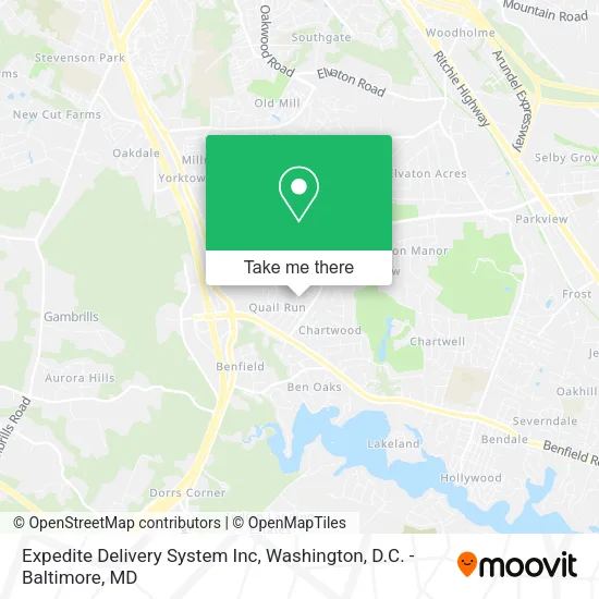 Expedite Delivery System Inc map