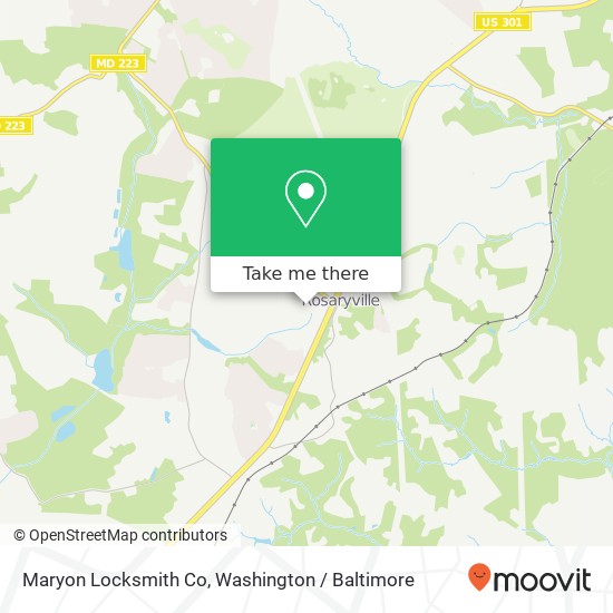Maryon Locksmith Co map