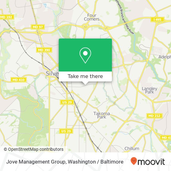 Jove Management Group map