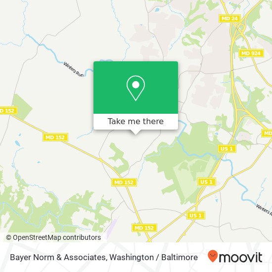 Mapa de Bayer Norm & Associates