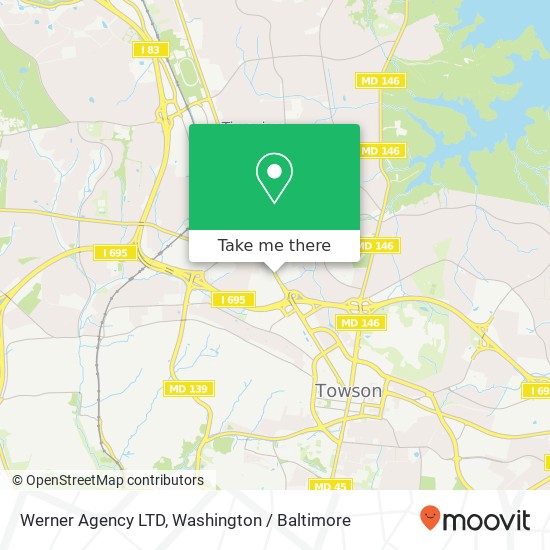 Mapa de Werner Agency LTD