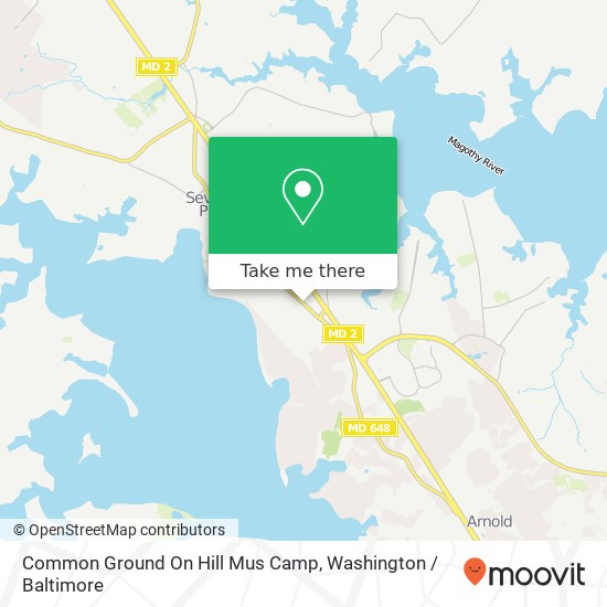 Mapa de Common Ground On Hill Mus Camp