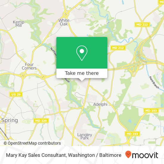 Mapa de Mary Kay Sales Consultant