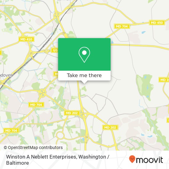 Mapa de Winston A Neblett Enterprises