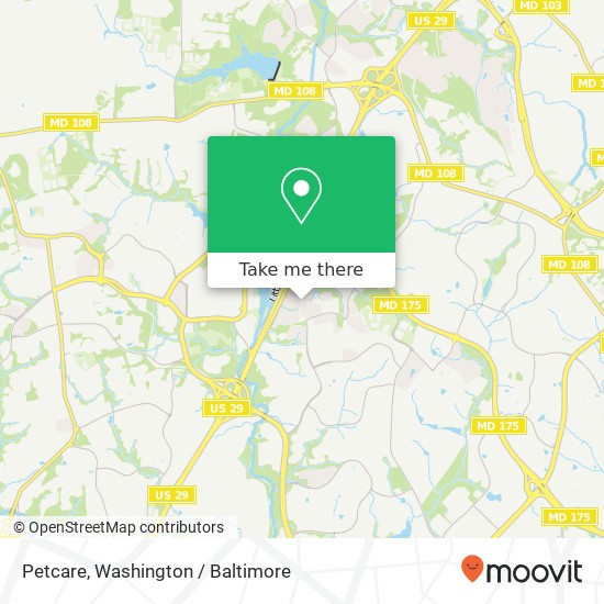 Petcare map