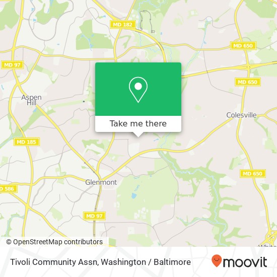 Tivoli Community Assn map