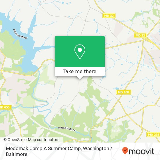 Medomak Camp A Summer Camp map