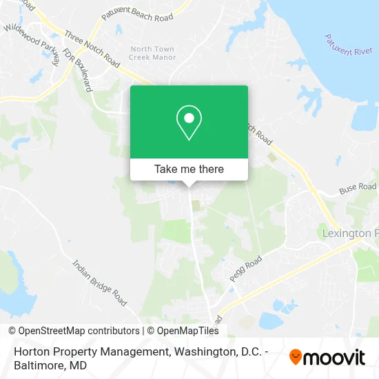 Horton Property Management map