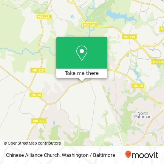 Mapa de Chinese Alliance Church